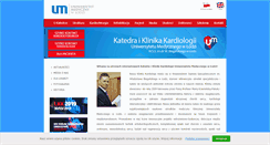 Desktop Screenshot of kardio.umed.pl